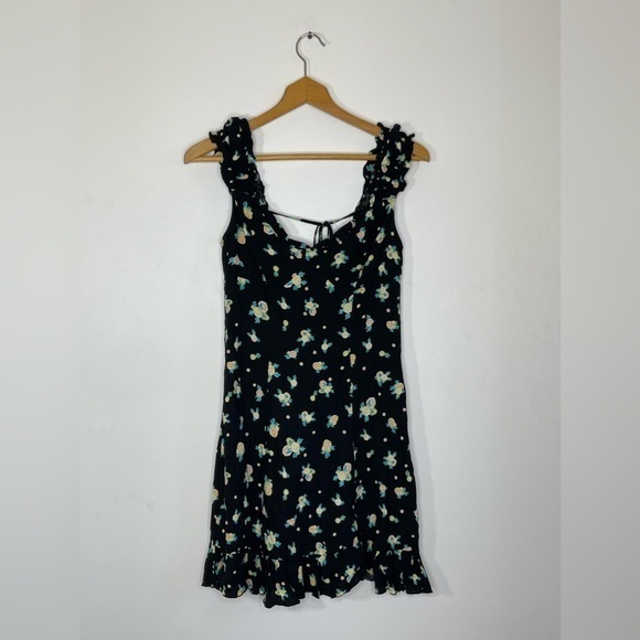 Free People Like A Lady Printed Mini Dress - Picture 4 of 10